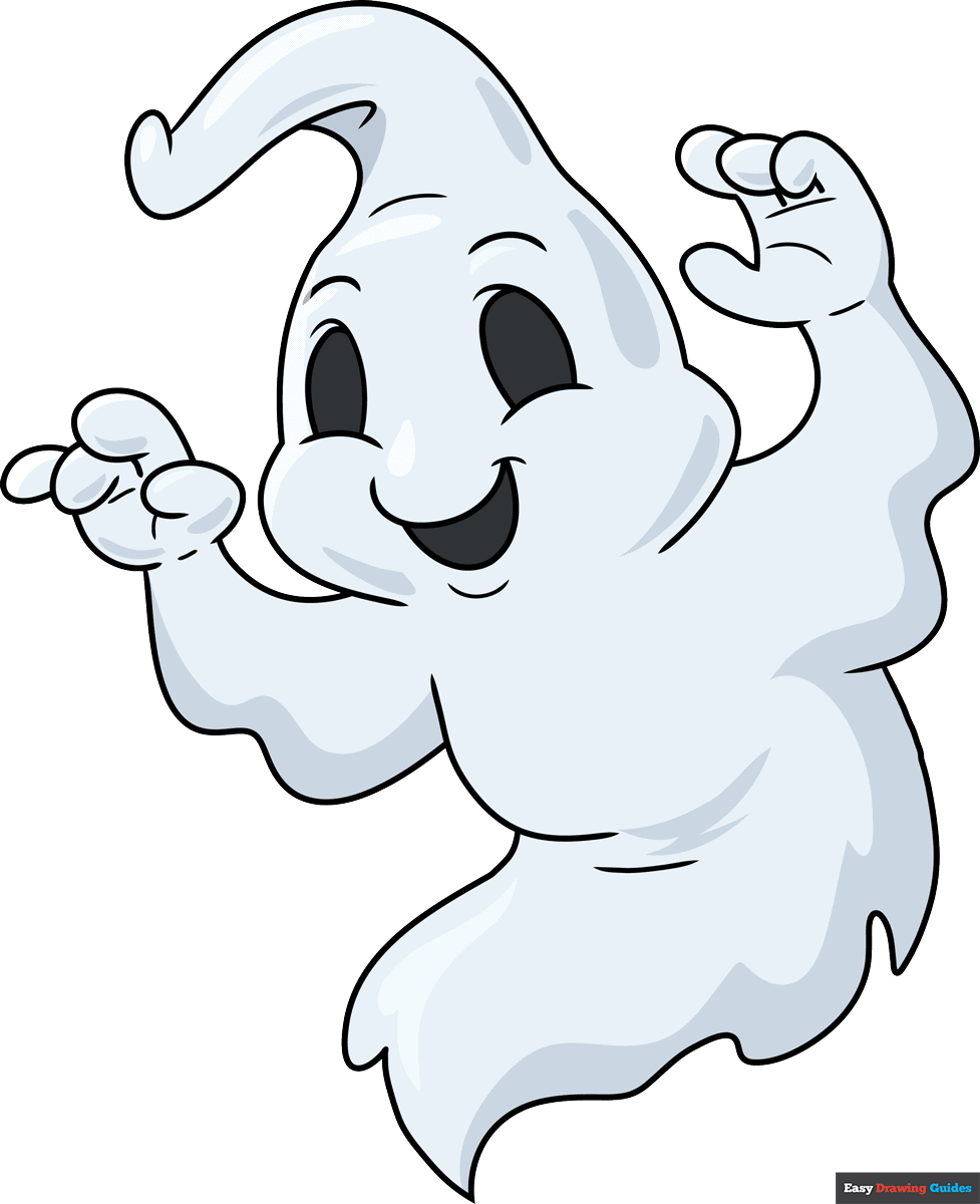 Simple Ghost Drawing