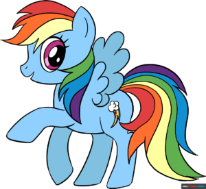 How to Draw Rainbod Dash Featured image