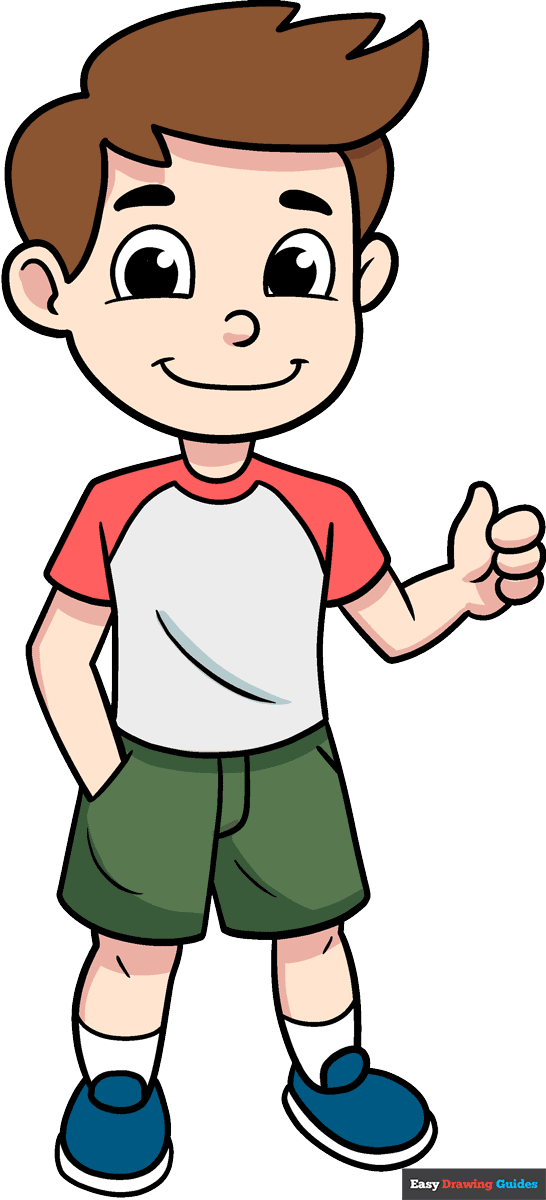 Boy Cartoon Drawing