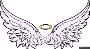How to Draw Angel Wings Featured image