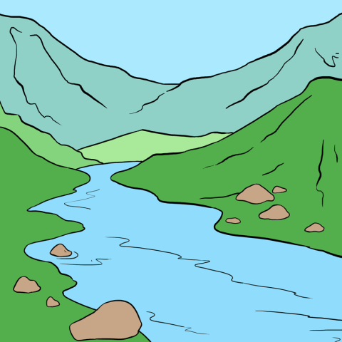 How to draw a river featured image