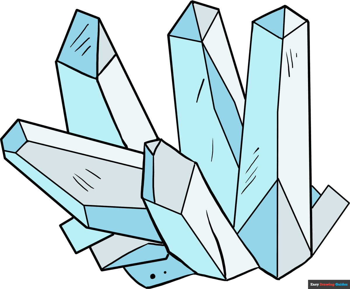 How to draw crystals featured image