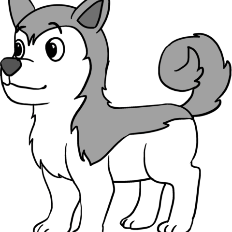 How to Draw a Husky Featured Image