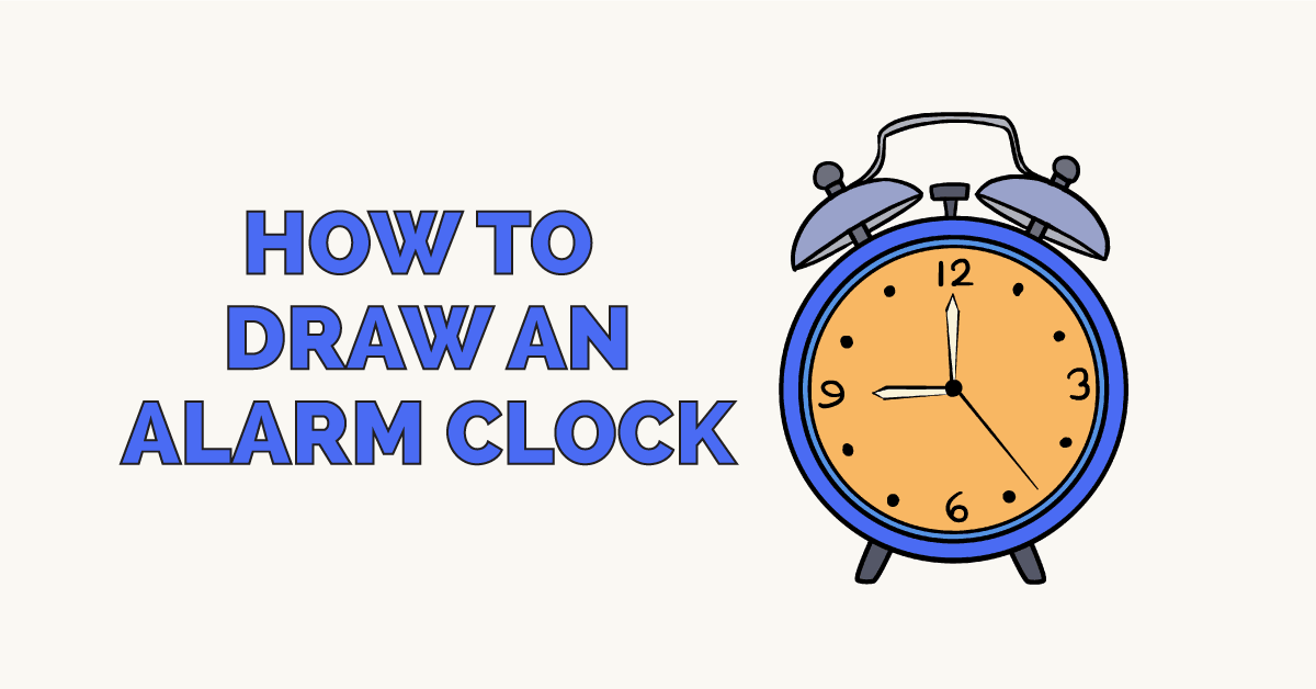 Alarm Clock Drawing