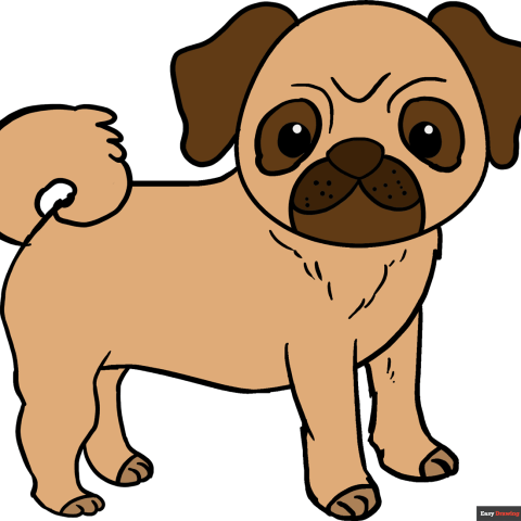How to Draw a Pug Featured Image