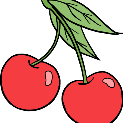 How to Draw Cherries Featured Image