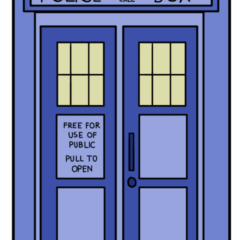 How to Draw the Tardis: Featured Image