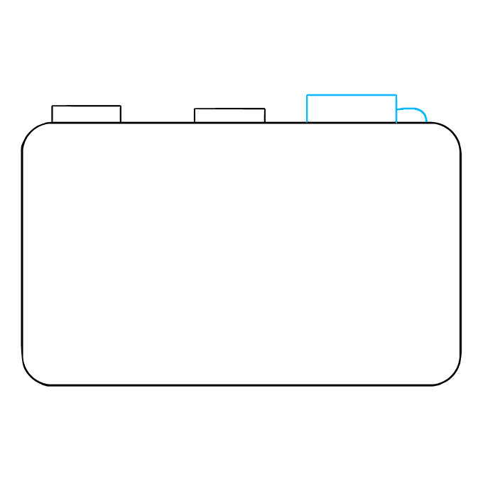 How to Draw Camera: Krok 5