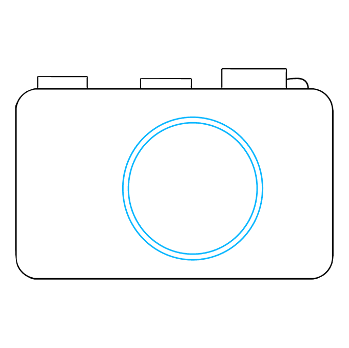 How to Draw a Camera - Really Easy Drawing Tutorial