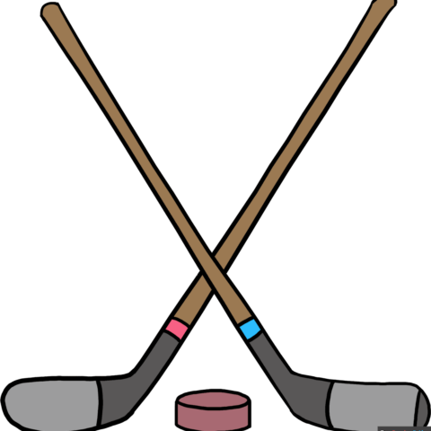 How to Draw Hockey Sticks Featured Image