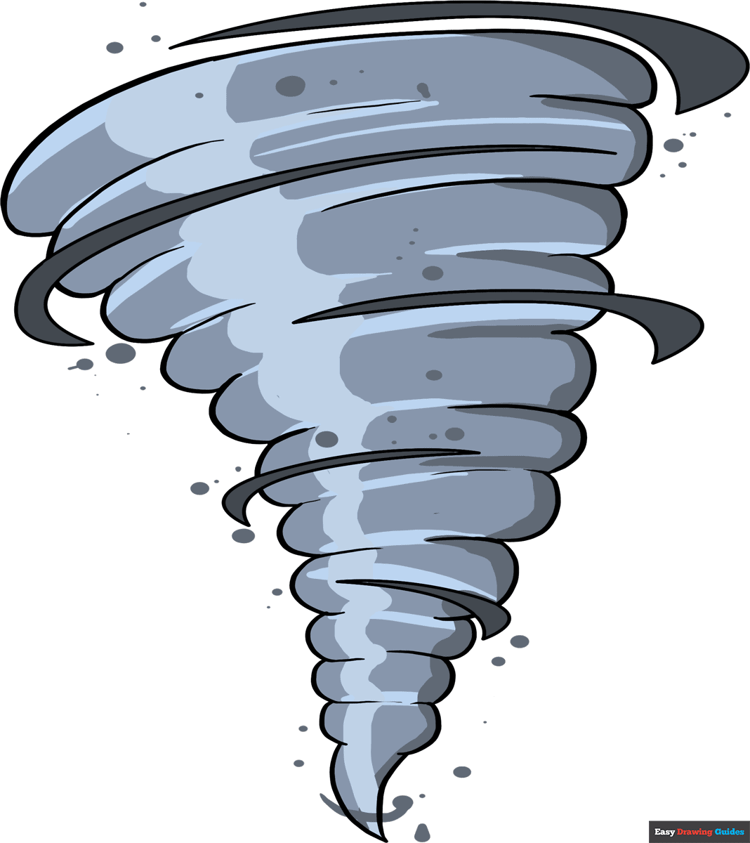 tornado forming animation