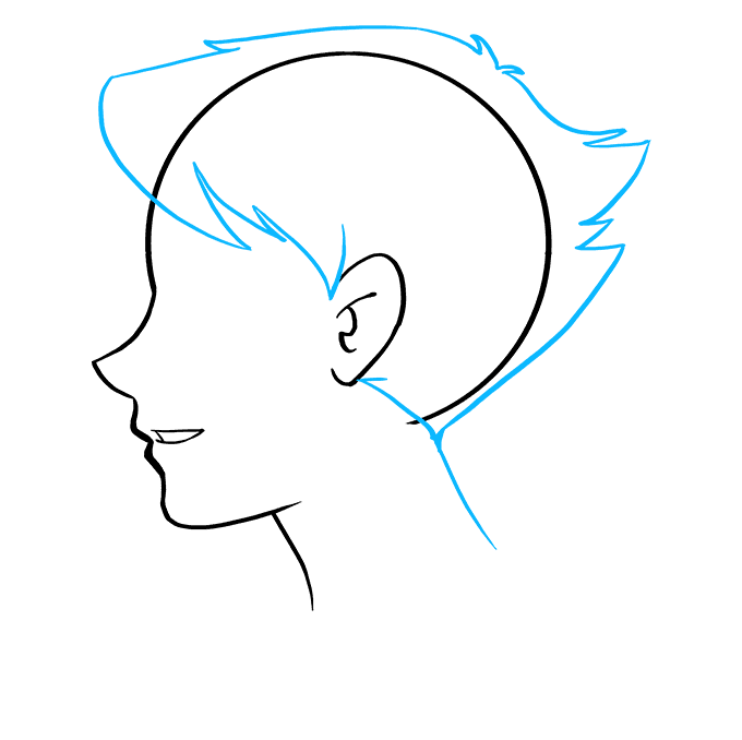 How To Draw An Anime Boy Face Really Easy Drawing Tutorial How To Draw An Anime Boy Face Really Easy Drawing Tutorial