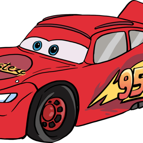 How to Draw Lightning McQueen Featured Image