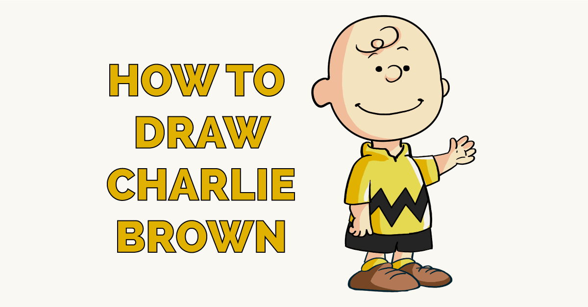 How to Draw Charlie Brown Really Easy Drawing Tutorial