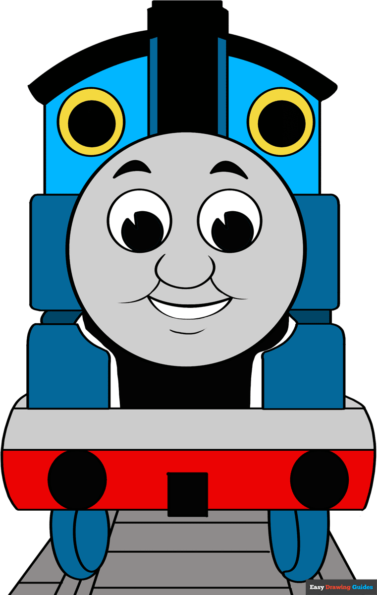 Thomas Friends Train Face Printable Premium Vector A Train With A Thomas Friends Train Face Printable Premium Vector A Train With A