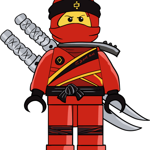 How to Draw Kai from Ninjago Featured Image