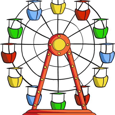 How to Draw a Ferris Wheel Featured Image