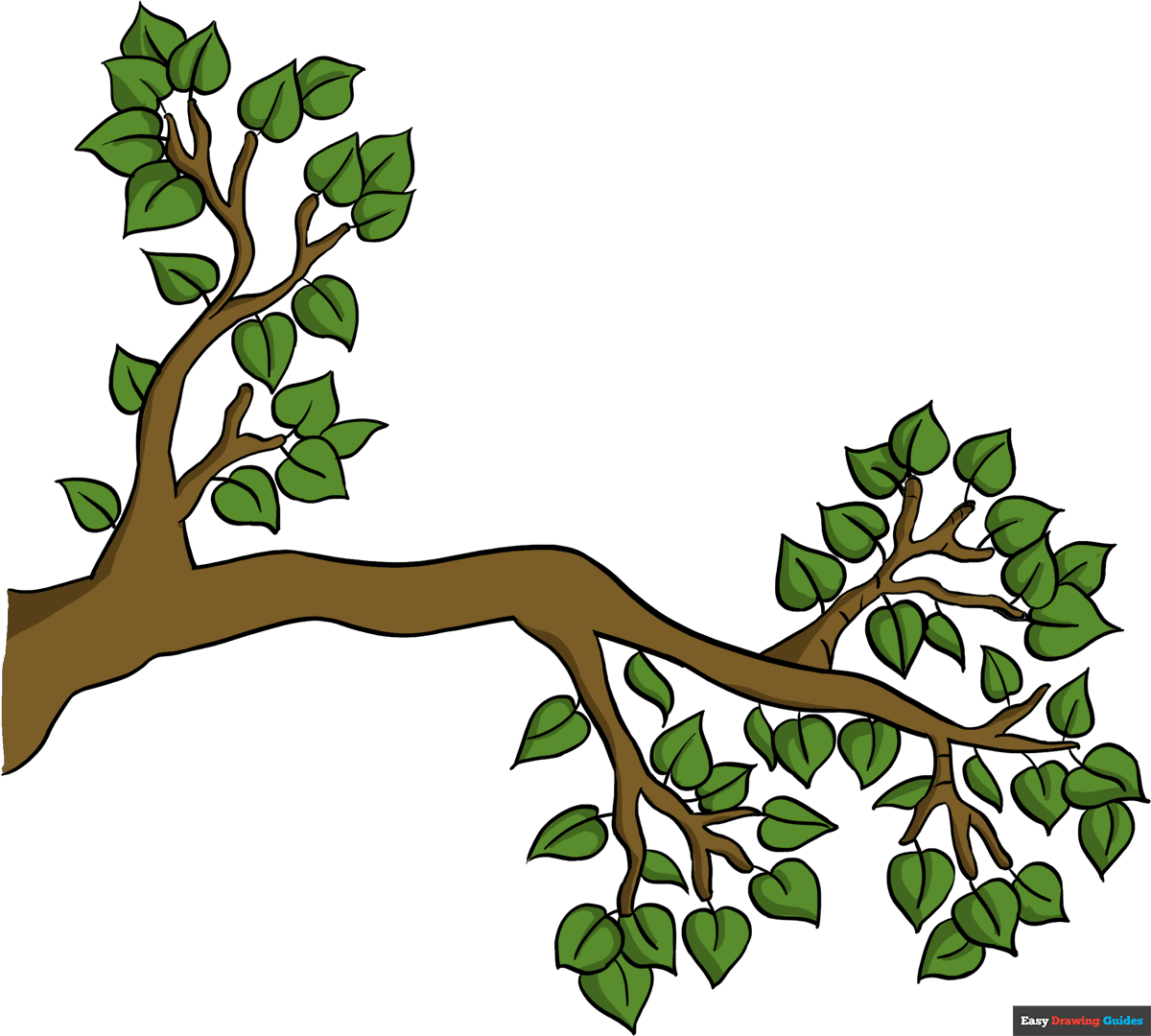 Tree Branch Drawing Free Vectors Tree Branch