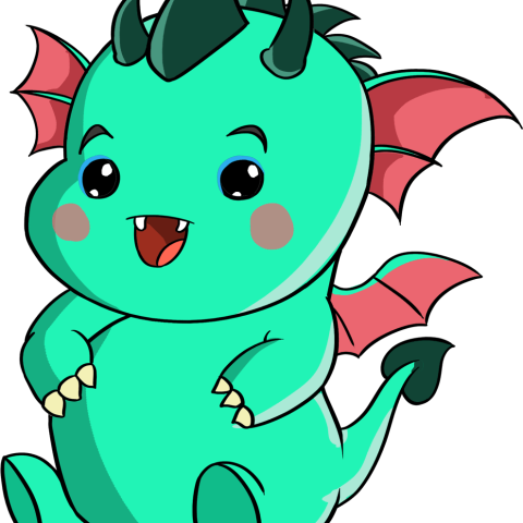 How to Draw a Kawaii Dragon Featured Image