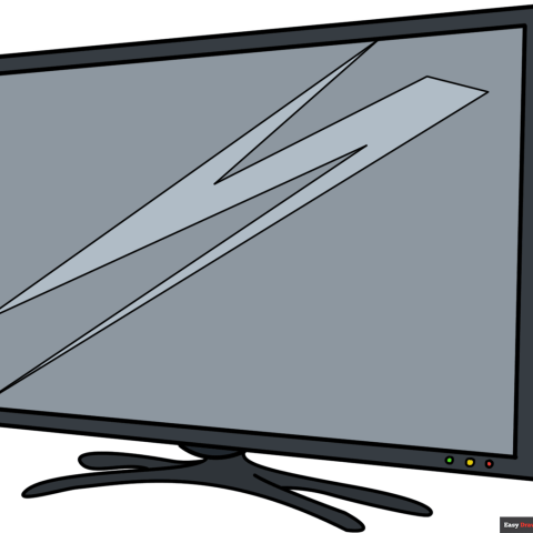 How to Draw a TV Featured Image