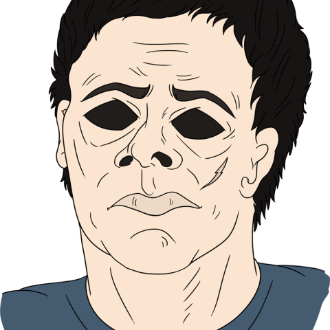How to Draw Michael Myers from Halloween Featured Image