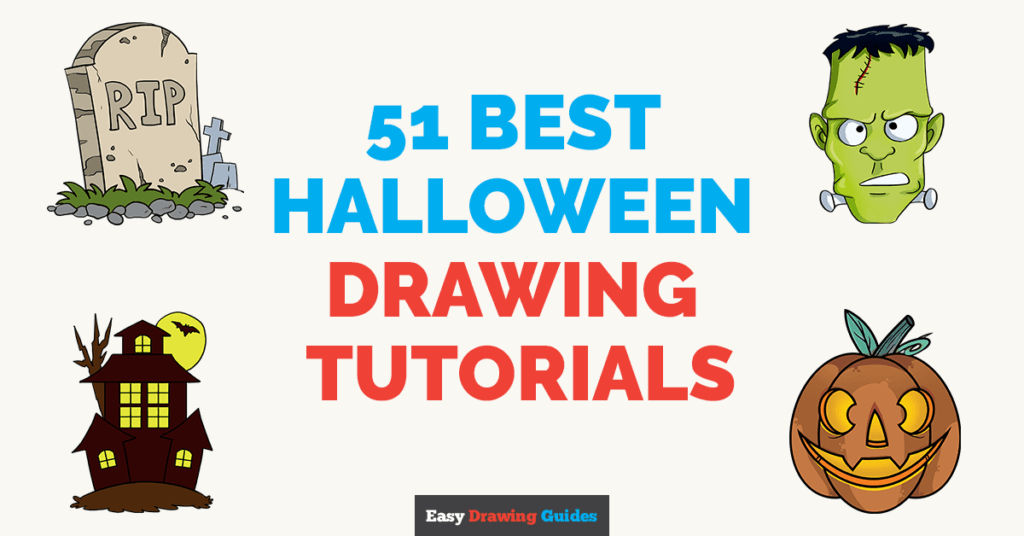 51 Halloween Drawing Ideas: Scary But Easy Drawing Tutorials