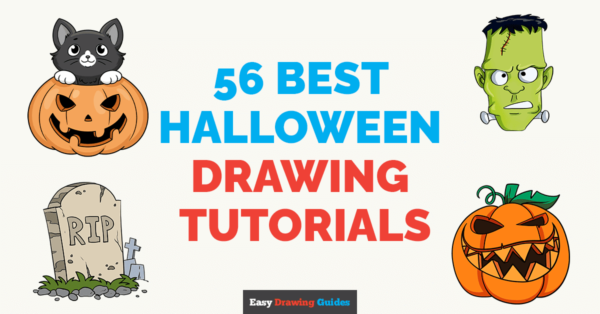 Easy Halloween Drawings For Kids