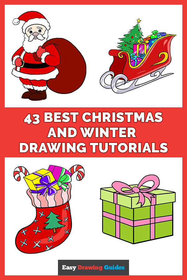 christmas drawing ideas for kids