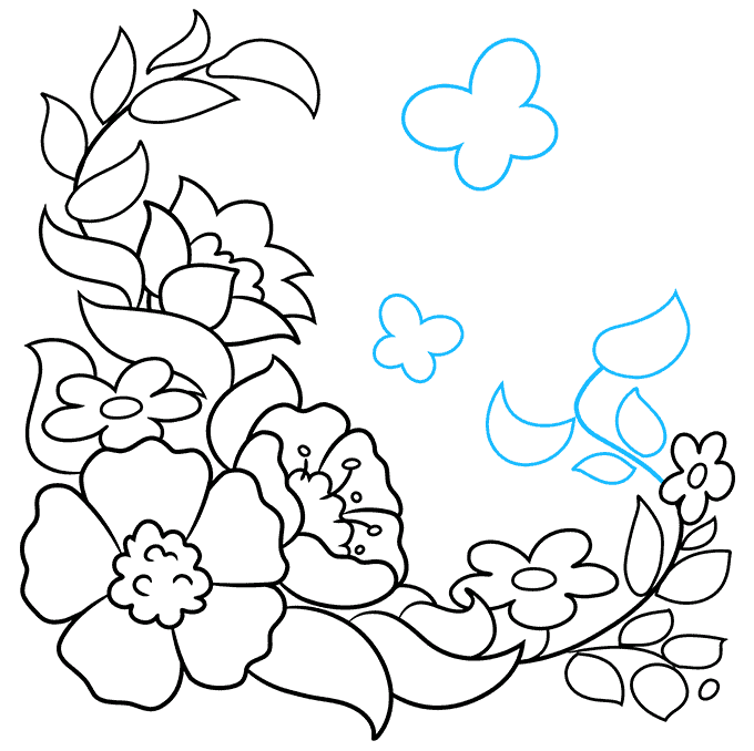 flower patterns to draw