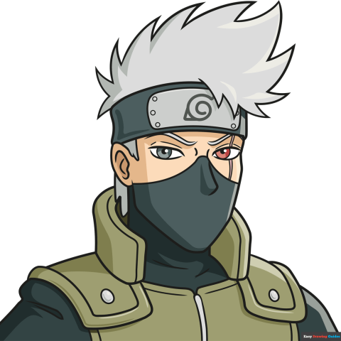 How to Draw Kakashi Hatake from Naruto Featured Image