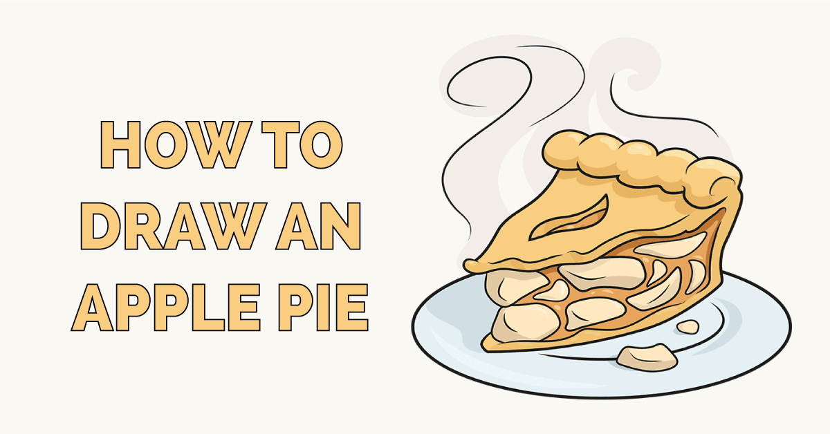 How to Draw an Apple Pie Featured Image