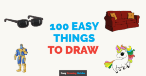 100 Easy Things to Draw When You're Bored Featured Image