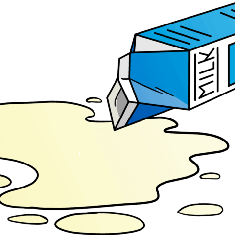 How to Draw Spilt Milk Featured Image