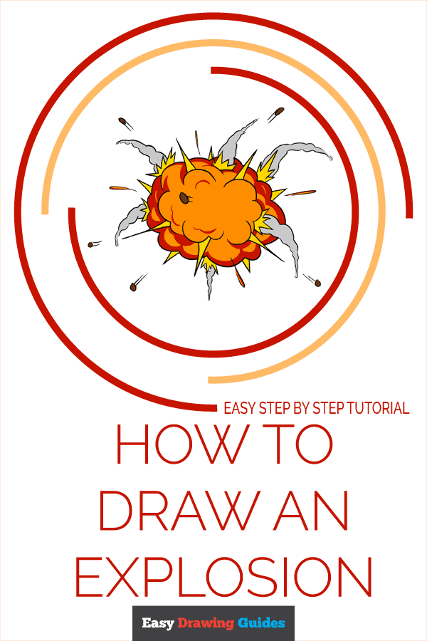 How to Draw an Explosion Pinterest Image