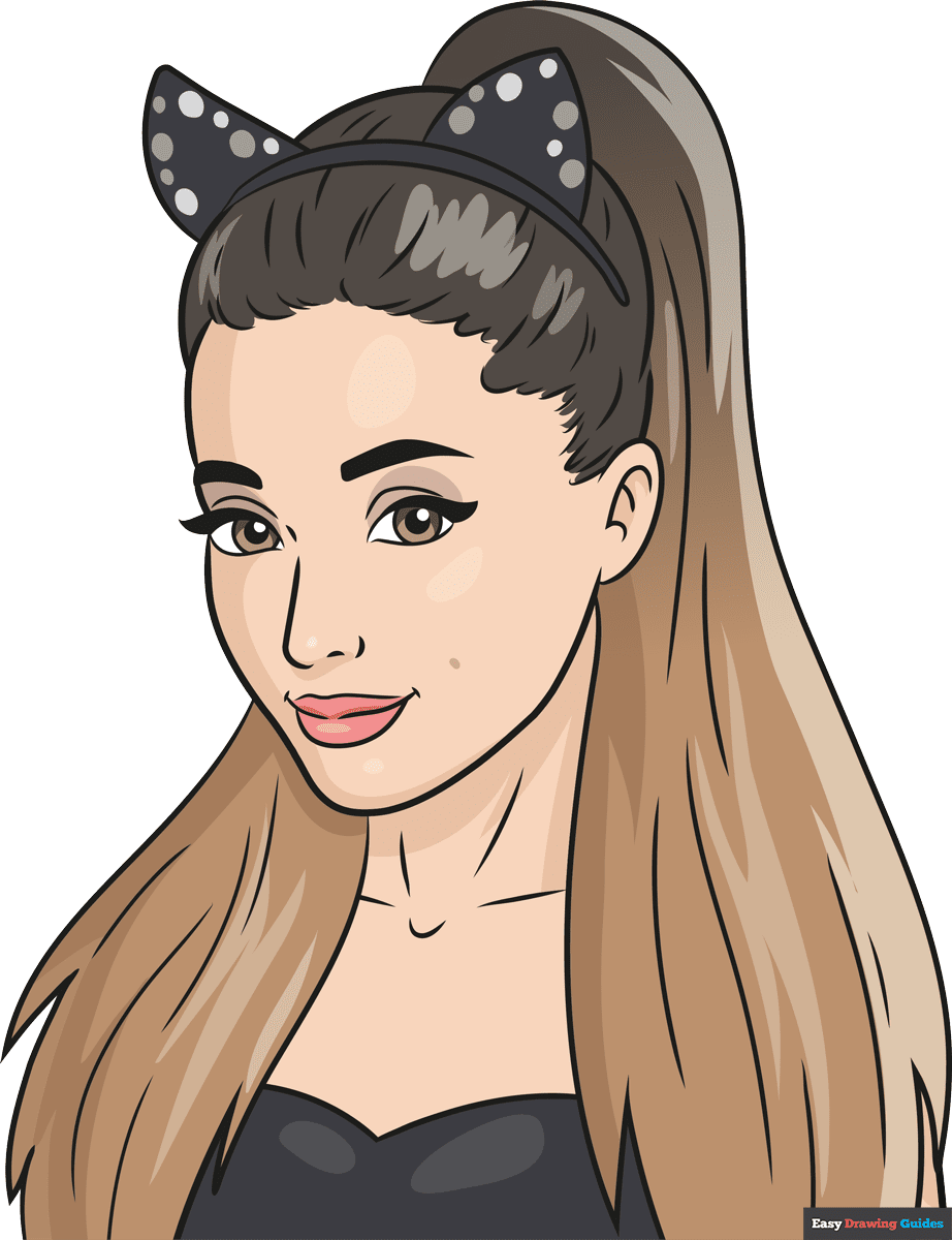 Ariana Grande Pencil Drawing How To Draw Ariana Grande Step By Step Ariana Grande Pencil Drawing How To Draw Ariana Grande Step By Step