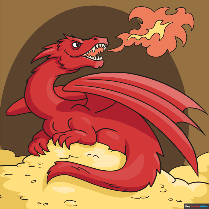 How to Draw Smaug Featured Image