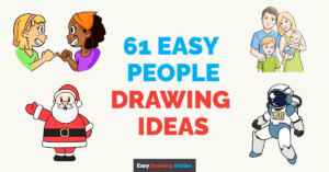 Easy People Drawing Ideas Featured Image