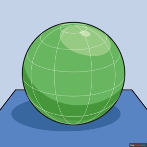 How to Draw a 3D Sphere Featured Image