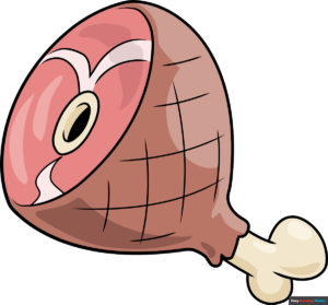 How to Draw a Cartoon Ham Featured Image