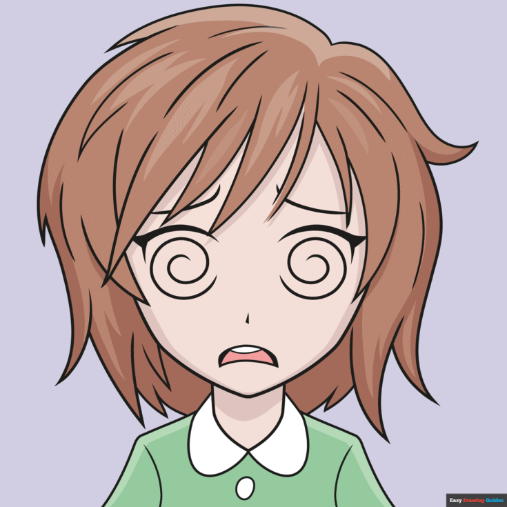 Image for How to Draw a Confused Anime Face