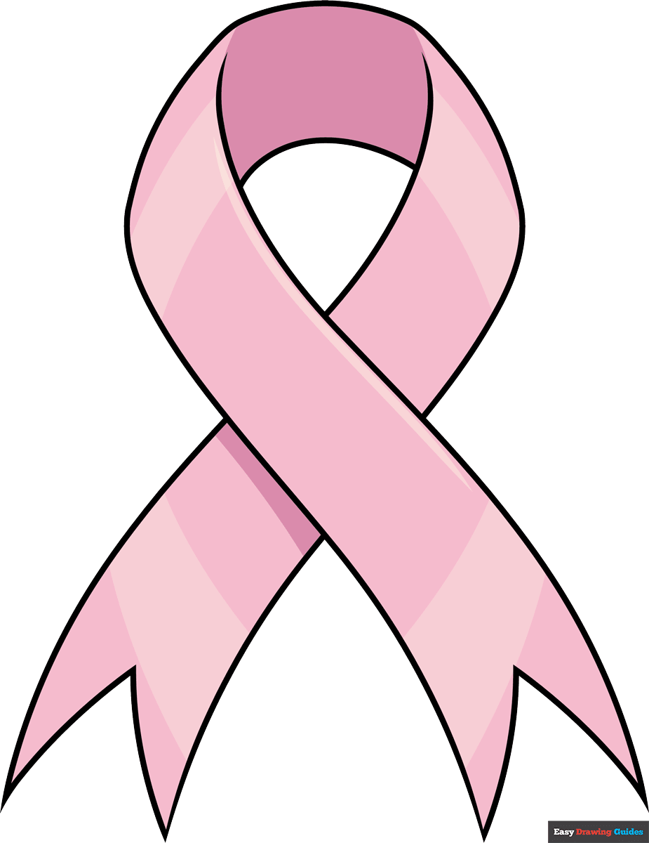 Cancer Ribbon Sketch