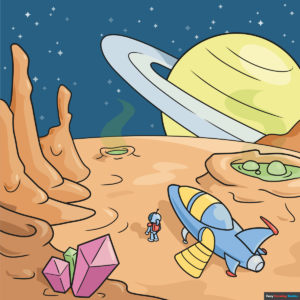 How to Draw a Sci-Fi Landscape Featured Image