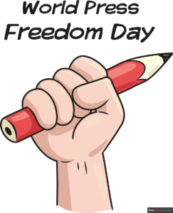 How to Draw a World Press Freedom Day Poster Featured Image