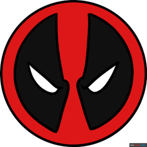 How to Draw the Deadpool Logo Featured Image