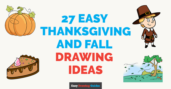 easy fall drawings