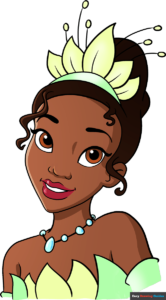 How to Draw Tiana from The Princess and The Frog Featured Image