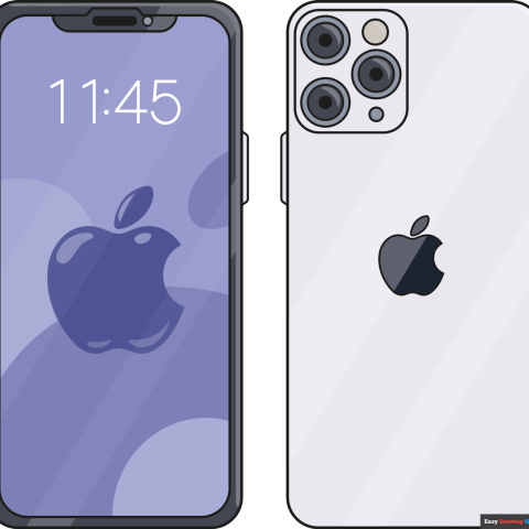 how to draw an iphone featured image