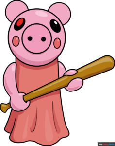 how to draw the roblox piggy featured image