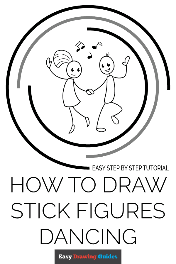 How To Draw Stick Figures Dancing Really Easy Drawing Tutorial – Lights ...