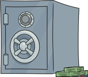 how to draw a bank vault featured image